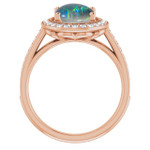 Oval Opal Triplet 67_Rose Gold_Oval