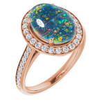 Oval Opal Triplet 69_Rose Gold_Oval