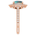 Oval Opal Triplet 70_Rose Gold_Oval