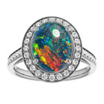 Oval Opal Triplet 70_Sterling Silver_Oval