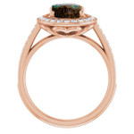 Round Boulder Opal 51_Rose Gold_Round