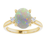 Oval Black Opal 91_Yellow Gold_Oval