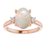 Oval White Opal 1_Rose Gold_Oval