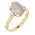 Oval White Opal 1_Yellow Gold_Oval