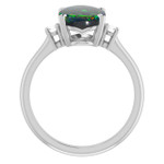 Oval Black Opal 7_White Gold_Oval