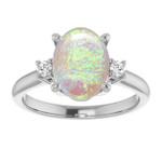 Oval Black Opal 13_White Gold_Oval