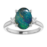 Oval Boulder Opal 35_White Gold_Oval