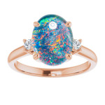 Oval Opal Triplet 61_Rose Gold_Oval