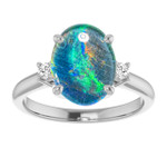 Oval Opal Triplet 66_White Gold_Oval