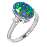 Oval Opal Triplet 67_Sterling Silver_Oval