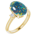 Oval Opal Triplet 69_Yellow Gold_Oval