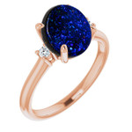 Round Boulder Opal 53_Rose Gold_Round