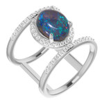 Oval Black Opal 2_Sterling Silver_Oval