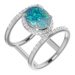 Oval Black Opal 6_Sterling Silver_Oval