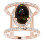 Oval Boulder Opal 31_Rose Gold_Oval