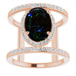 Oval Boulder Opal 32_Rose Gold_Oval