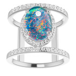 Oval Opal Triplet 61_White Gold_Oval