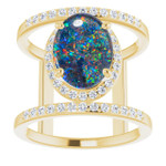 Oval Opal Triplet 62_Yellow Gold_Oval