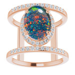 Oval Opal Triplet 68_Rose Gold_Oval