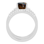 Round Boulder Opal 47_White Gold_Round