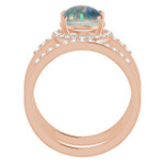 Oval Opal Triplet 69_Rose Gold_Oval