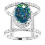 Oval Opal Triplet 69_Sterling Silver_Oval