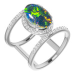 Oval Opal Triplet 71_White Gold_Oval