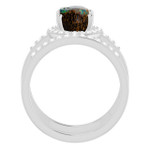 Round Boulder Opal 51_Sterling Silver_Round