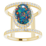 Oval Opal Triplet 72_Yellow Gold_Oval