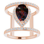 Teardrop Boulder Opal 45_Rose Gold_Teardrop