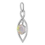 Oval Black Opal 13_Sterling Silver_Oval