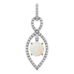 Round White Opal 57_White Gold_Round