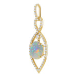 Oval Black Opal 91_Yellow Gold_Oval