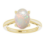 Oval White Opal 1_Yellow Gold_Oval