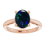 Oval Black Opal 7_Rose Gold_Oval