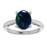 Oval Black Opal 7_White Gold_Oval