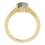 Oval Black Opal 12_Yellow Gold_Oval