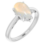 Teardrop White Opal 43_White Gold_Teardrop