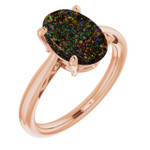 Oval Boulder Opal 34_Rose Gold_Oval