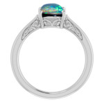 Round Black Opal 49_White Gold_Round