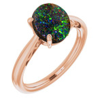 Round Boulder Opal 51_Rose Gold_Round