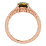 Round Boulder Opal 52_Rose Gold_Round