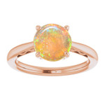 Round Black Opal 56_Rose Gold_Round