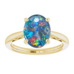 Oval Opal Triplet 60_Yellow Gold_Oval