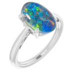 Oval Opal Triplet 60_White Gold_Oval