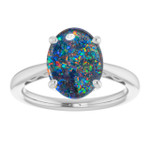 Oval Opal Triplet 62_White Gold_Oval