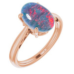 Oval Opal Triplet 63_Rose Gold_Oval