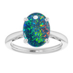 Oval Opal Triplet 67_White Gold_Oval