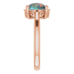 Oval Opal Triplet 72_Rose Gold_Oval