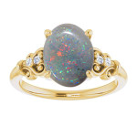 Oval Black Opal 12_Yellow Gold_Oval